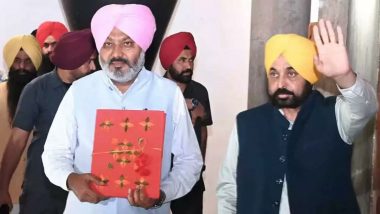 Punjab Budget 2024: Bhagwant Mann-Led AAP Government Presents State Budget for Financial Year 2024–25 With Over Rs 2 Lakh Crore Outlay