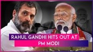 Rahul Gandhi Hits Out At PM Modi, Says 'Prime Minister Narendra Modi Wants Youngsters To Chant Jai Shri Ram And Starve To Death'