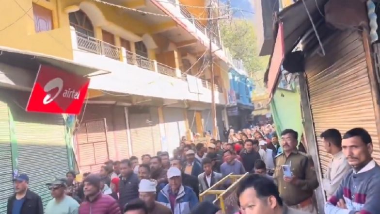 ‘Remove Outsiders’: Muslim Shopkeepers Forced To Down Shutters in Uttarakhand’s Dharchula After Abduction of Two Minor Girls