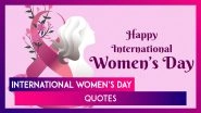 Happy Women's Day 2024 Quotes: Wishes, Messages, Quotes, Wallpapers And Images To Share On March 8