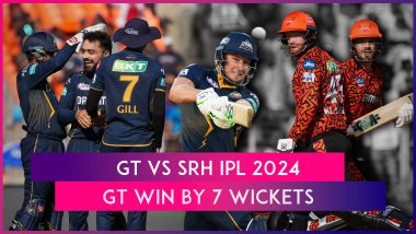 GT vs SRH IPL 2024 Stat Highlights: Mohit Sharma Shines With Ball As Gujarat Titans Win By 7 Wickets