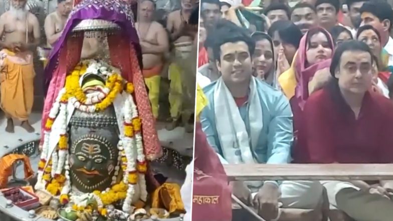 Chaitra Navrarti 2024: Singer Jubin Nautiyal Seeks Blessings at Mahakaleshwar Temple in Ujjain on the Auspicious Occasion (Watch Video)