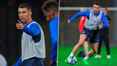 Cristiano Ronaldo 'Back to Work', Shares Glimpses from Training Session Ahead of Al-Nassr vs Al-Feiha Saudi Pro League 2023-24 Match (See Post)