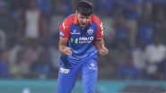 IPL 2024: Rasikh Salam Fined for Indian Premier League Code of Conduct Breach During DC vs GT Match