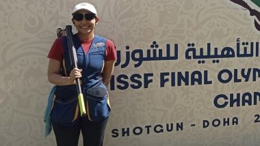 Maheshwari Chauhan and Raiza Dhillon at Paris Olympics 2024, Shooting Free Live Streaming Online: Know TV Channel and Telecast Details for Women's Skeet Qualification Day 2