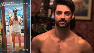 Karan Wahi Sweats It Out in the Gym, Actor Flaunts Post-Workout Pump in Leg Day Selfie (See Pic)