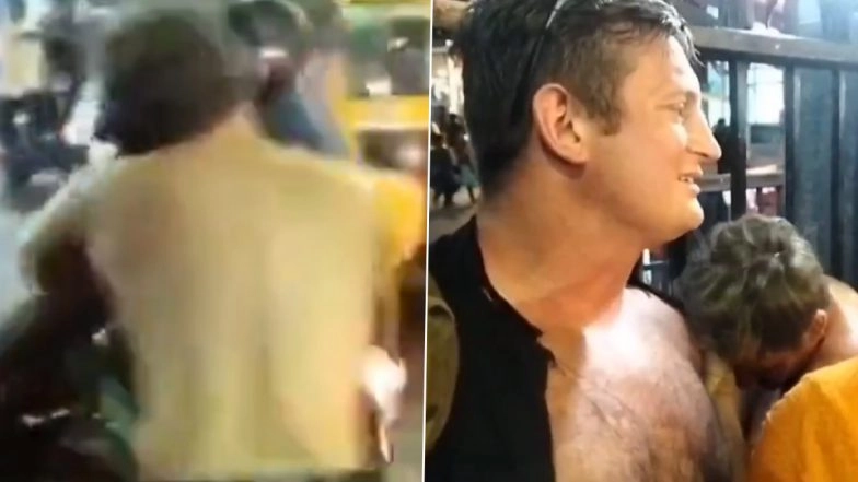 'Zombie Behaviour': 'Drunk' Foreigner Runs Out Naked on Chennai Streets, Tries To Bite Commuters; Arrested (Watch Video)