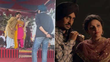 Amar Singh Chamkila: Parineeti Chopra Shares BTS Video With Diljit Dosanjh and Imtiaz Ali From Film Set