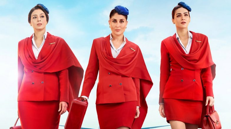 Crew Box Office Collection Day 10: Kareena Kapoor Khan, Tabu and Kriti Sanon’s Heist Comedy Mints Rs 112.98 Crore Globally