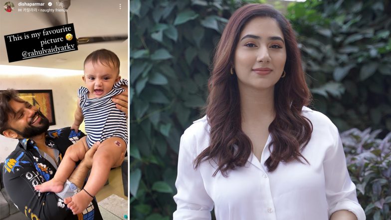 Disha Parmar Shares a Heartwarming Moment of Rahul Vaidya and Daughter Navya, Calls It Her ‘Favourite’