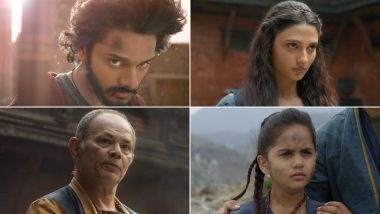 Mirai First Glimpse: Teja Sajja Looks Promising as a Super Yodha Standing in Front of an Erupting Volcano; Karthik Gattamneni Directorial To Release in April 2025 (Watch Video)