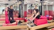 World Health Day 2024: Preity Zinta&rsquo;s Pilates Session Offers the Ultimate Weekend Workout Motivation! Actress Urges To &lsquo;Love Your Body&rsquo; (Watch Video)