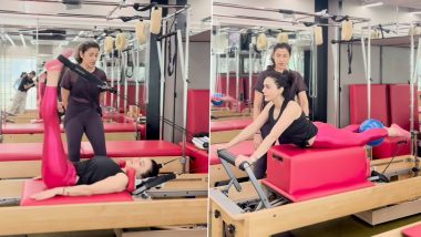 World Health Day 2024: Preity Zinta’s Pilates Session Offers the Ultimate Weekend Workout Motivation! Actress Urges To ‘Love Your Body’ (Watch Video)