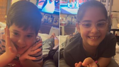 Karan Johar Drops Adorable Video of His Kids Yash and Roohi Trying Beatboxing, Says ‘ Hope I Haven’t Transferred My Musical Genes!’ (Watch Video)