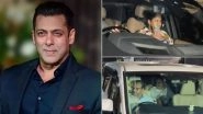 Raj Thackeray and Arpita Khan Sharma Visit Salman Khan After Gunfire Outside the Actor&rsquo;s Bandra Residence (Watch Video)