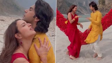 Vicky Vidya Ka Woh Wala Video: Rajkummar Rao and Tripti Dimri Dance To 'Aapke Aa Jane Se' Song As They Wrap Up Raaj Shaandilyaa's Film (Watch Video)