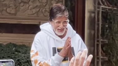 Amitabh Bachchan Takes Trip Down Memory Lane As He Compares His Sunday Ritual Look of Greeting Fans to His 1984 Film Inquilaab (See Pic)