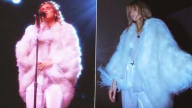 Suki Waterhouse Delights Fans with Baby Gender Reveal Onstage at Coachella Performance (View Pics)