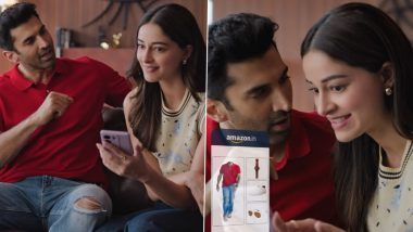 Rumoured Couple Ananya Panday and Aditya Roy Kapur Look Adorable Together As They Reunite in New Ad Collaboration (Watch Video)