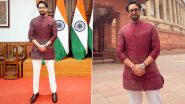 Ayushmann Khurrana Visits New Parliament Building, Shares Video and Pics On Insta - WATCH