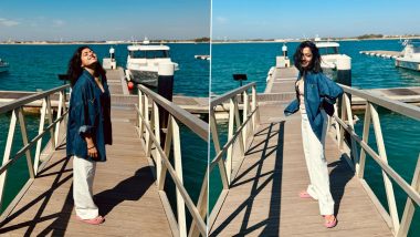 Rashmika Mandanna Drops Sunny Seaside Snaps From Her Vacation; Pushpa 2 Actress Shares a Thought-Provoking Caption