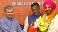 Tajinder Singh Bittu Joins BJP: Former Congress Leader Switches to Bharatiya Janata Party in Delhi (Watch Videos)