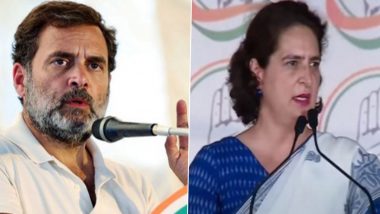 Priyanka Gandhi and Rahul Gandhi Likely To Contest Lok Sabha Election From Rae Bareli and Amethi Seats, Say Sources