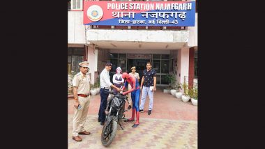 ‘Spiderman’ Caught in Delhi Police Net for Motorbike Stunt; Pillion Riding ‘Spiderwoman’ Too Booked After Video Goes Viral