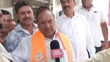 Lok Sabha Election 2024: Amit Shah Asks KS Eshwarappa To Withdraw Candidature From Shimoga, Rebel BJP Leader Says Not Changing Mind (Watch Video)