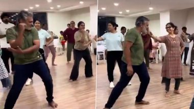 SS Rajamouli Delights Fans As He Dances With Wife Rama to the Hit Song ‘Andamaina Premarani’; Video Goes Viral – WATCH