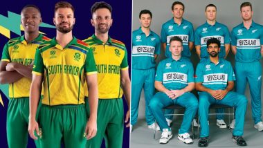 ICC T20 World Cup 2024: New Zealand, South Africa Unveil Jerseys Ahead of Mega Cricket Tournament