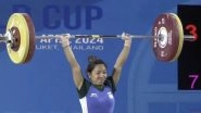 Mirabai Chanu Finishes Third Spot at IWF World Cup 2024, Meets Final Criteria for Paris Olympics