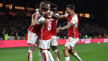 Wolves 0-2 Arsenal, Premier League 2023-24: Leandro Trossard, Martin Odeegard Scores to Keep Title Hopes Alive For Gunners