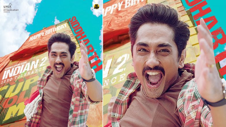 Indian 2: Makers of Kamal Haasan’s Film Celebrate Siddharth’s Birthday With Impressive New Poster (View Pic)