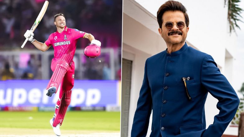 Anil Kapoor Reacts to Rajasthan Royals Batsman Jos Buttler Recreating His ‘Iconic’ Scene From Nayak (Watch Video)