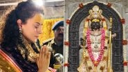 Ram Navami 2024: Kangana Ranaut&rsquo;s Heartfelt Post on Auspicious Occasion; Actress Writes, &lsquo;After 500 Years, Ram Lalla Is Celebrating in His Grand Temple&rsquo; (Watch Video)