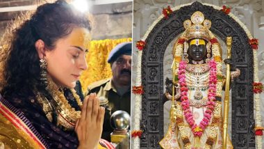Ram Navami 2024: Kangana Ranaut’s Heartfelt Post on Auspicious Occasion; Actress Writes, ‘After 500 Years, Ram Lalla Is Celebrating in His Grand Temple’ (Watch Video)