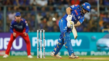 Ishan Kishan Scores Fastest Fifty for Mumbai Indians, Achieves Feat During MI vs RCB IPL 2024 Match