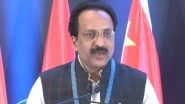 S Somanath on Space Exploration: ISRO Chief Says, 'Need Skills to Go Far Beyond Earth's Orbit' at Inter-Agency Space Debris Coordination Committee (Watch Video)