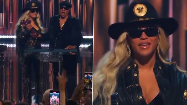 IHeatRadio Music Awards 2024: Beyonce Receives Prestigious Innovator Award From Stevie Wonder (Watch Video)