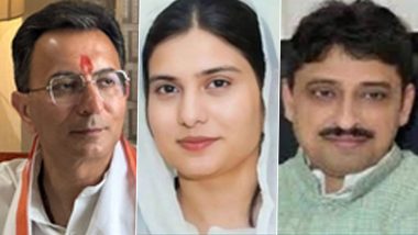 Uttar Pradesh Lok Sabha Elections 2024: In First Phase of Polls Jitin Prasada, Iqra Hasan, Imran Masood Seek To Preserve Political Legacy in State