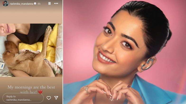 Rashmika Mandanna Shares Who Makes Her Mornings The Best