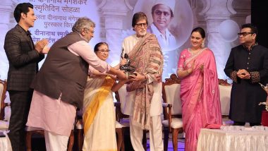 Amitabh Bachchan, AR Rahman and Randeep Hooda Receive Lata Deenanath Mangeshkar Awards