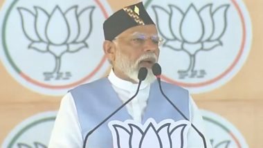 ‘Niyat Sahi Toh Nateeje Bhi Sahi’: PM Narendra Modi Addresses Public Rally in Uttarakhand’s Rudrapur, Lists Government Schemes Which Benefitted the Hill-state (Watch Video)