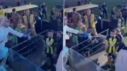 Spectator Whips Al-Ittihad's Abderrazak Hamdallah After Striker Throws Water at Him Following Saudi Super Cup 2024 Final Against Al-Hilal (Watch Video)