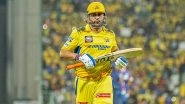 IPL 2024: MS Dhoni Lights Up Ekana Stadium With Entertaining Cameo, a Look at Thala&rsquo;s Stunning Final Over Stats
