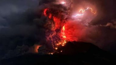 Tsunami Alert in Indonesia: Volcanic Eruption From Mount Ruang Near Sulawesi Island Triggers Tsunami Warning, Over 800 Evacuated