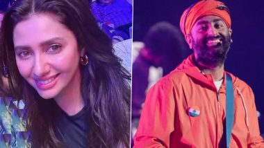 'Whirling in Joy'! Pak Actress Mahira Khan Pens Heartwarming Note for Arijit Singh After Attending Singer's Gig in Dubai (Watch Video)