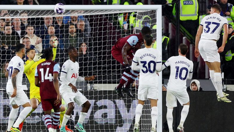 West Ham 1–1 Tottenham Hotspur, Premier League 2023–24: Jarrod Bowen, Kurt Zouma Combine To Secure Point Against Spurs