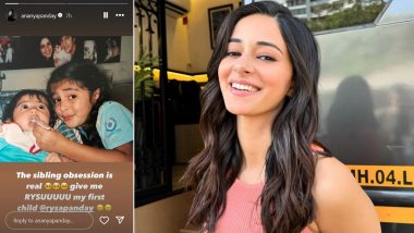 Ananya Panday Celebrates Siblings Day 2024 With Adorable Childhood Snap With Sister Rysa, Calls Her ‘First Child’